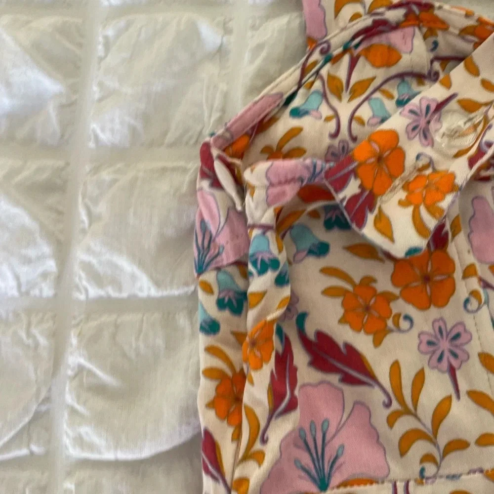 Free People Sasha floral mini dress